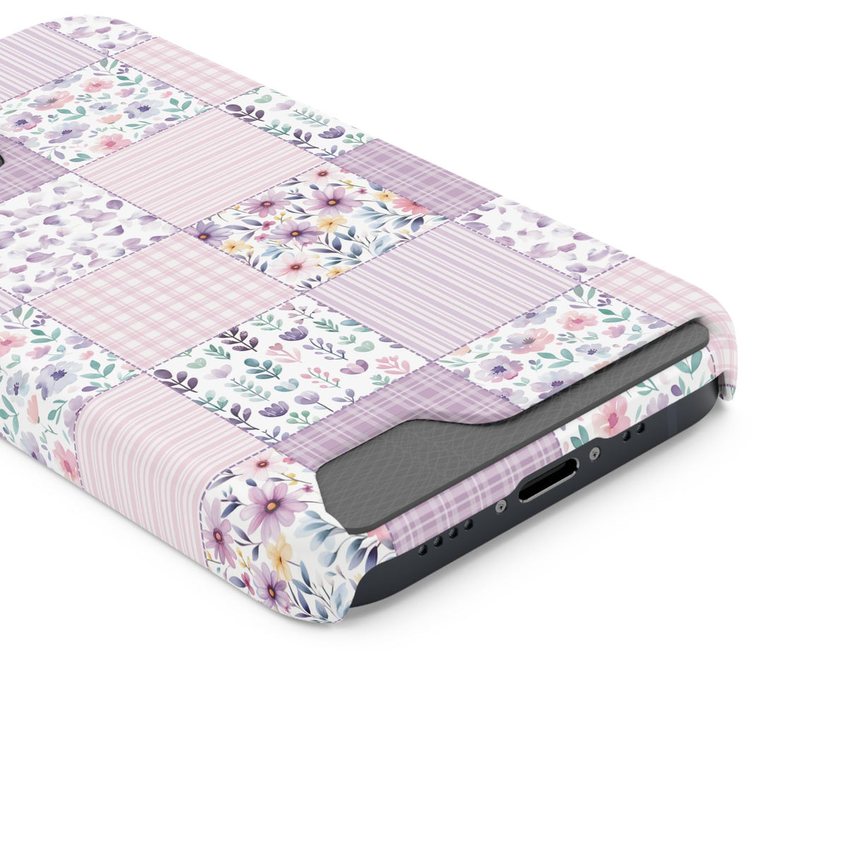 Lavender Patchwork Phone Case