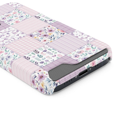 Lavender Patchwork Phone Case
