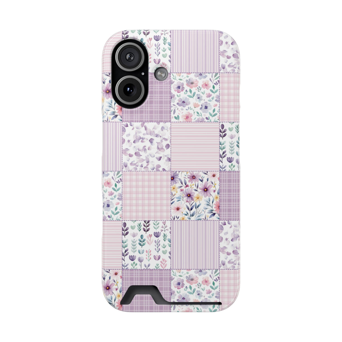 Lavender Patchwork Phone Case