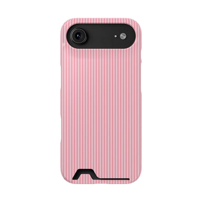 Pink Striped Phone Case