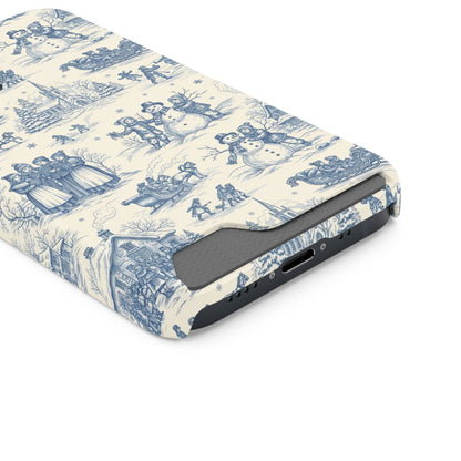 Christmas Toile Phone Case
