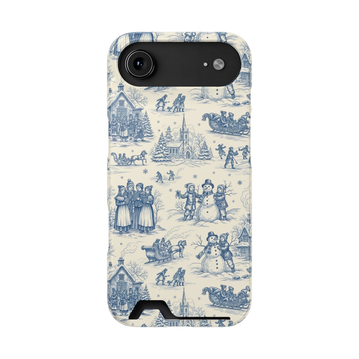Christmas Toile Phone Case