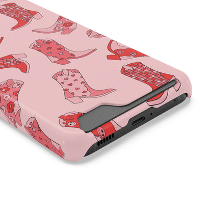 Pink Cowboy Boot Phone Case