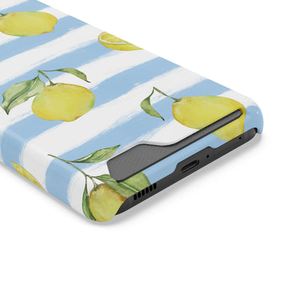 Lemon Stripe Phone Case