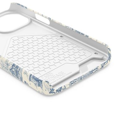Christmas Toile Phone Case