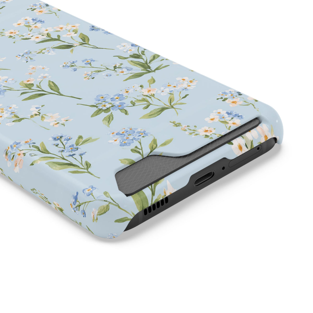 Blue Meadow Floral Phone Case