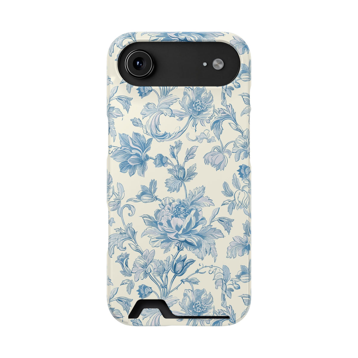 Blue Toile Phone Case