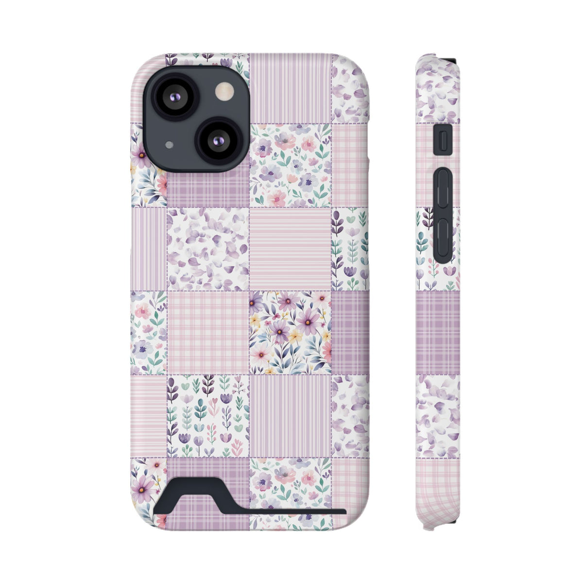 Lavender Patchwork Phone Case