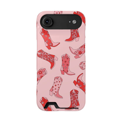Pink Cowboy Boot Phone Case