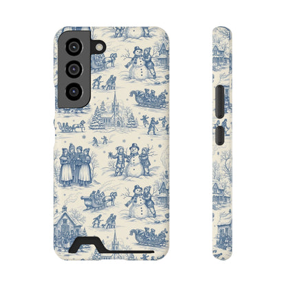 Christmas Toile Phone Case