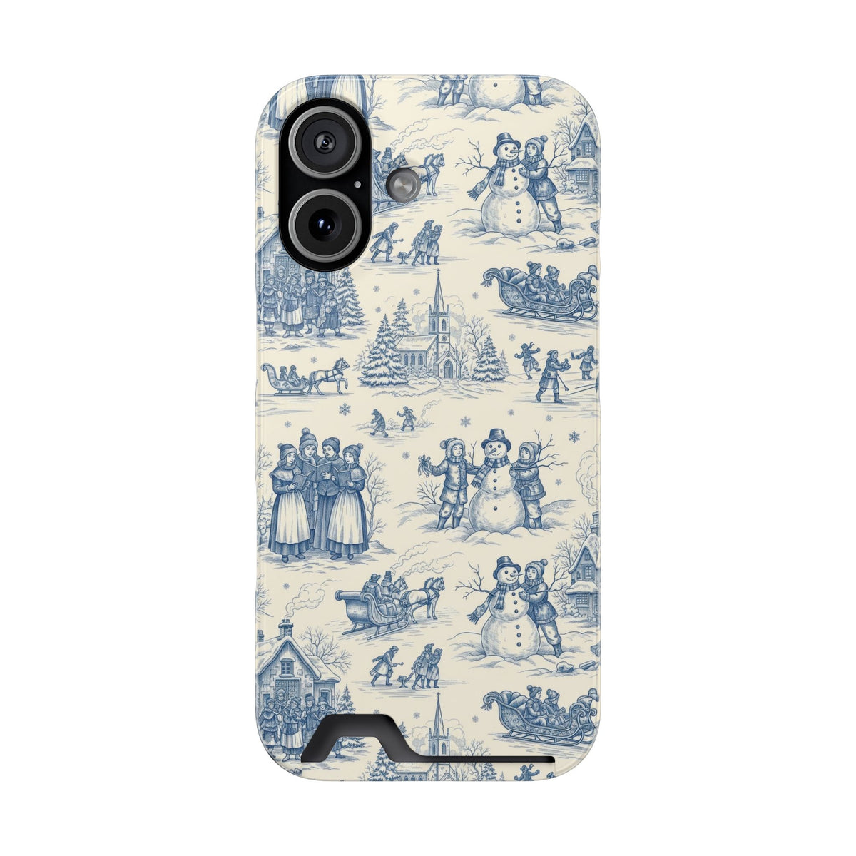 Christmas Toile Phone Case