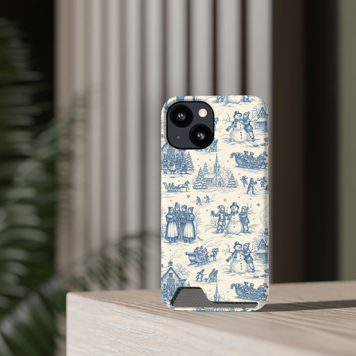 Christmas Toile Phone Case