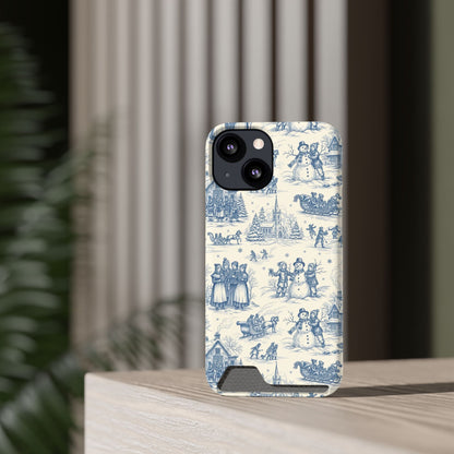 Christmas Toile Phone Case