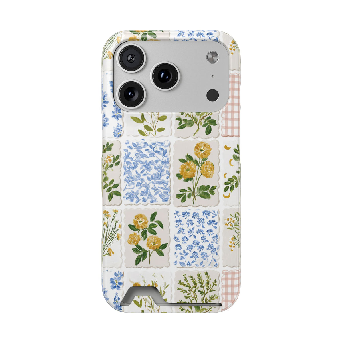 Floral Patchwork Phone Case