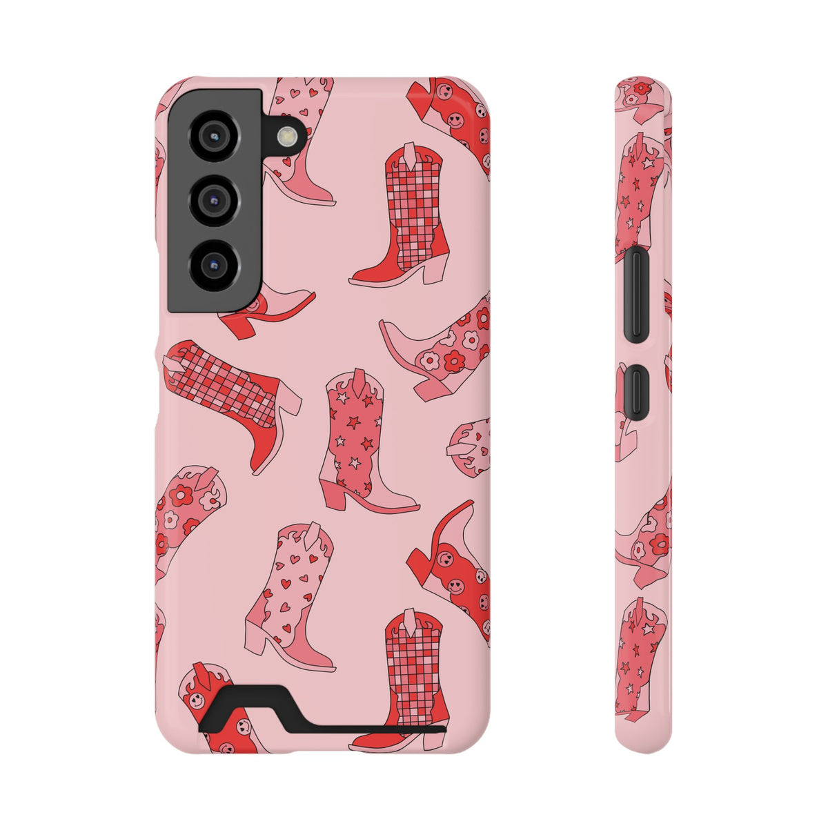 Pink Cowboy Boot Phone Case