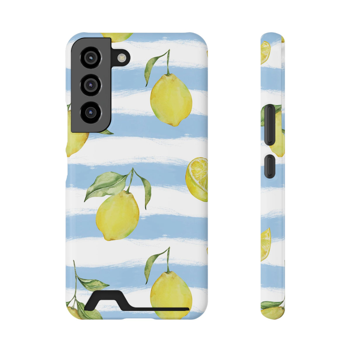 Lemon Stripe Phone Case