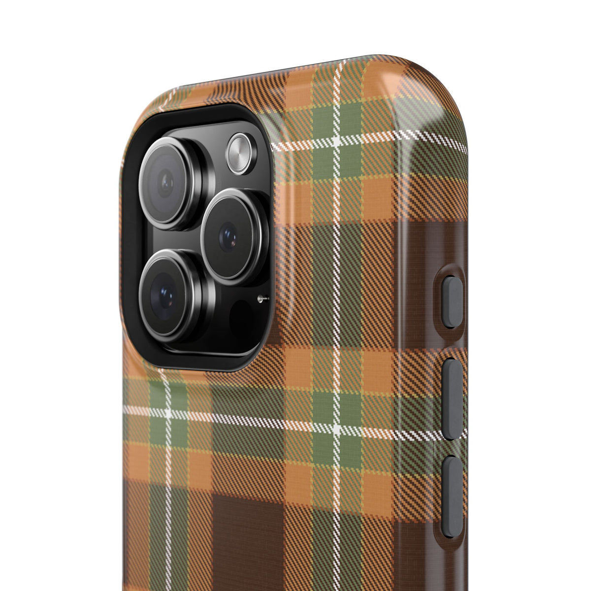 Autumn plaid MagSafe phone case, view 9