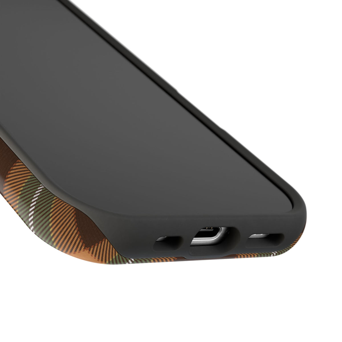 Autumn plaid MagSafe phone case, view 10