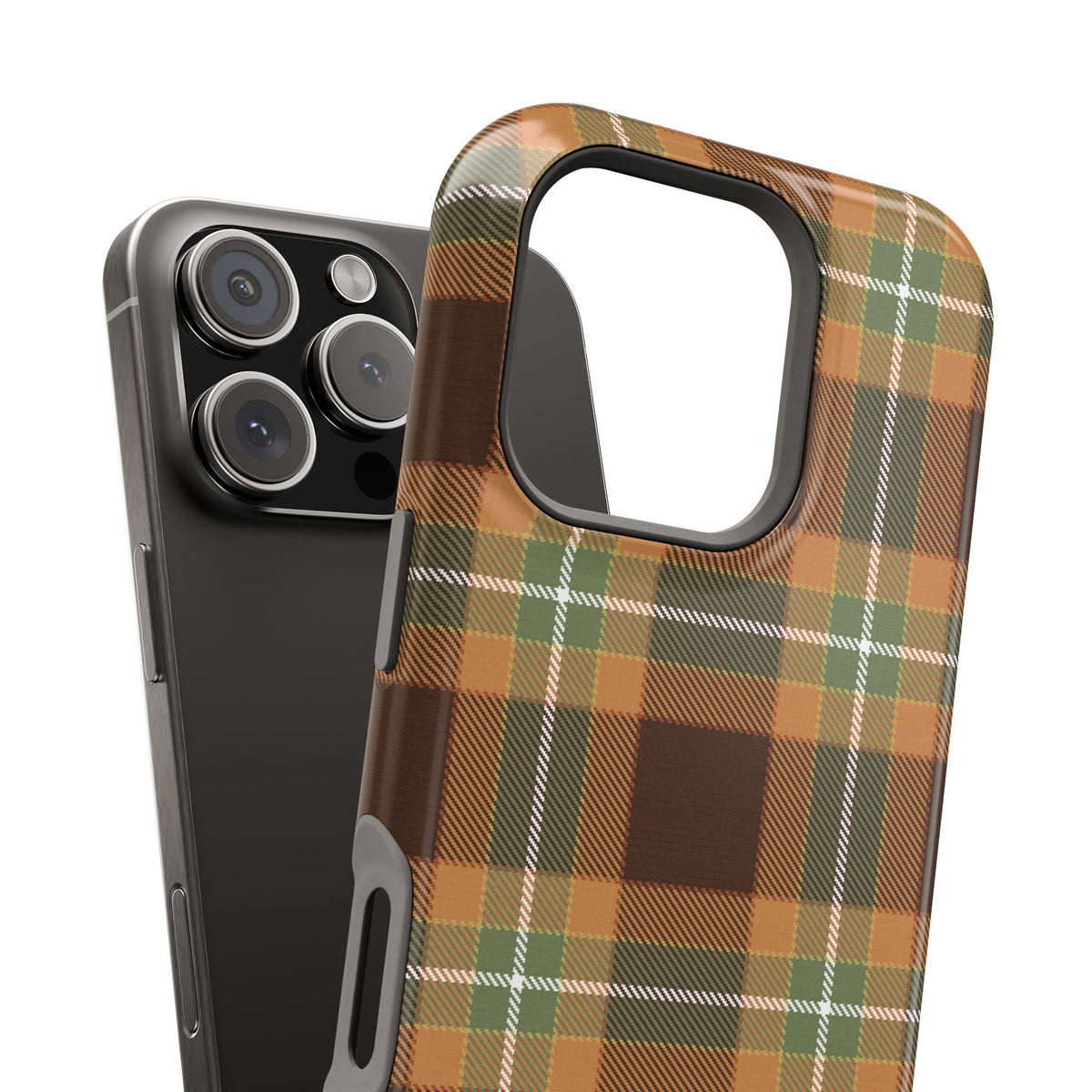 Autumn plaid MagSafe phone case, view 12