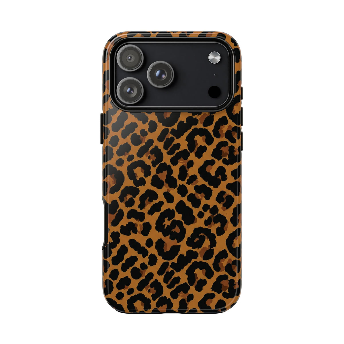 Classic leopard print tough phone case