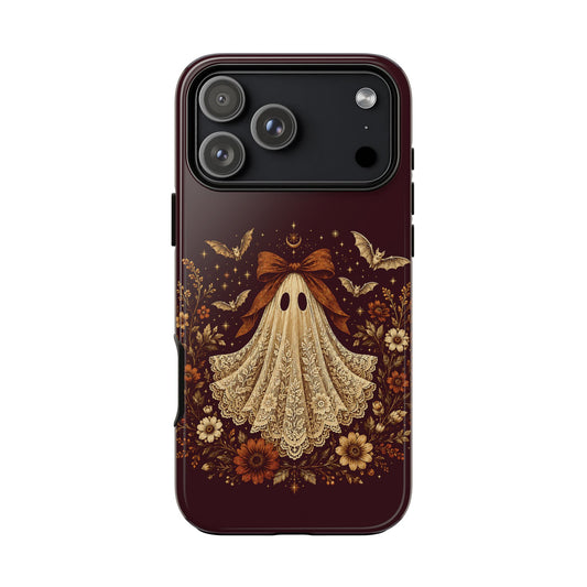 Coquette ghost tough phone case