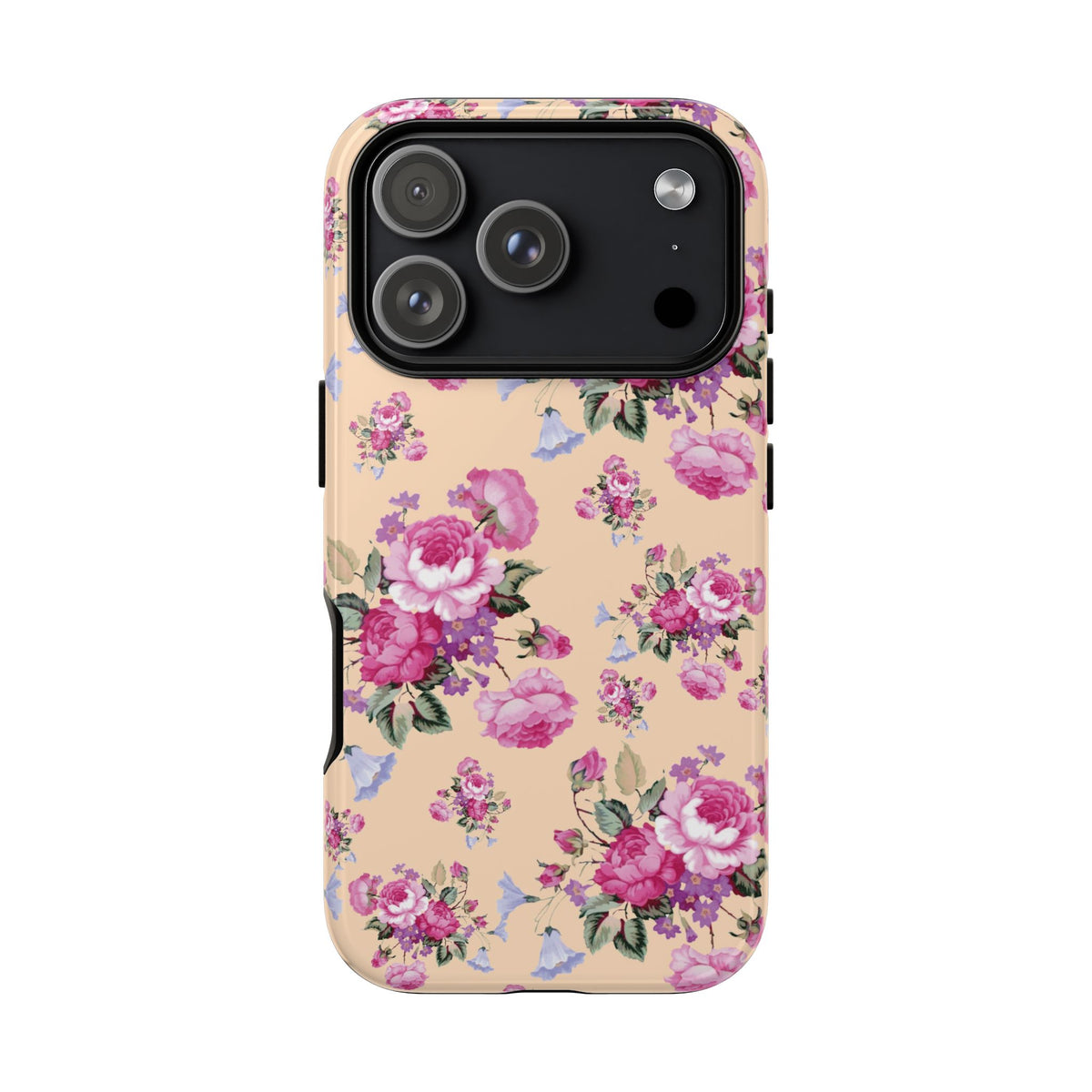 Vintage rose tough phone case